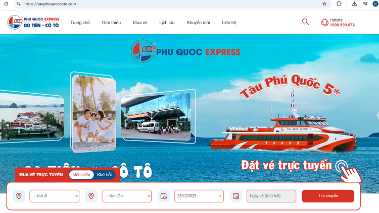 Cách Mua Vé Tàu Đi Cô Tô Trực Tuyến Không Cần Xếp Hàng